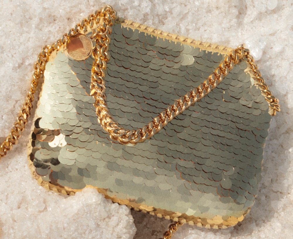 Stella mccartney shop glitter bag
